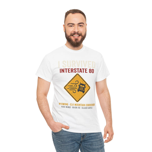 I Survived I-80 Tee — Elk Mountain Corridor
